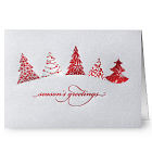 Simply Dreamy Personalized Christmas Card